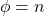 Rendered by QuickLaTeX.com \phi=n