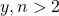 y, n > 2