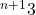 ^{n+1}3