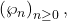 \left( \wp _{n}\right) _{{n\geq 0}},