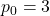 Rendered by QuickLaTeX.com p_{0}=3