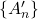 \{A'_n\}