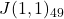 J(1,1)_{49}